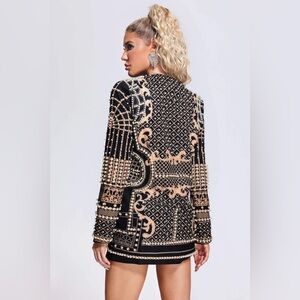 Bella Barnett Dole Pearl Blazer Dress